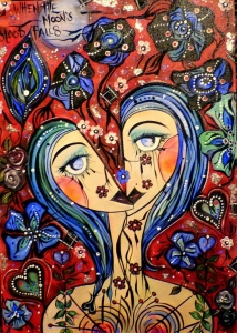 When The Moon's Blood Falls