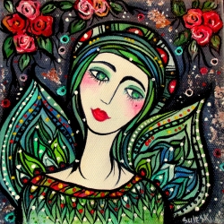 Angel of Rose and Sky