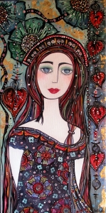 For Blessed Hearts Around Her Grow