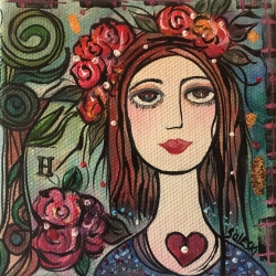 She Who Teaches Our Heart To Love - commission