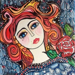 As Night Weeps The Dew Of Her Heart