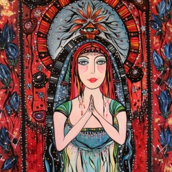 Cassandra What Light, What Fire 355x455x30mm $790