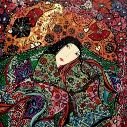 Beneath the Blossom… (where she dreams of her lover)