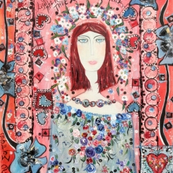 Thy Form is Lovely and Thy Eyes are Honeyed (a flower song for Sappho)