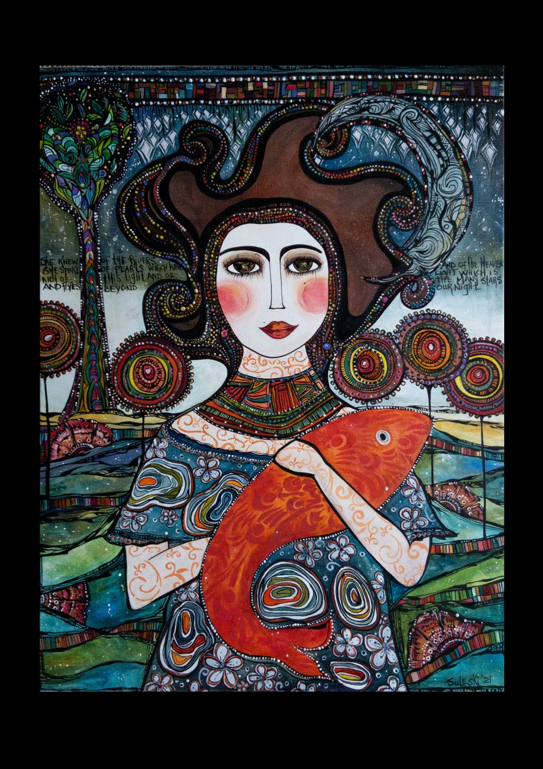 She Knew Of Rivers Sandra Jane New Zealand Artist she-knew-of-rivers-sandra-jane-new-zealand-artist